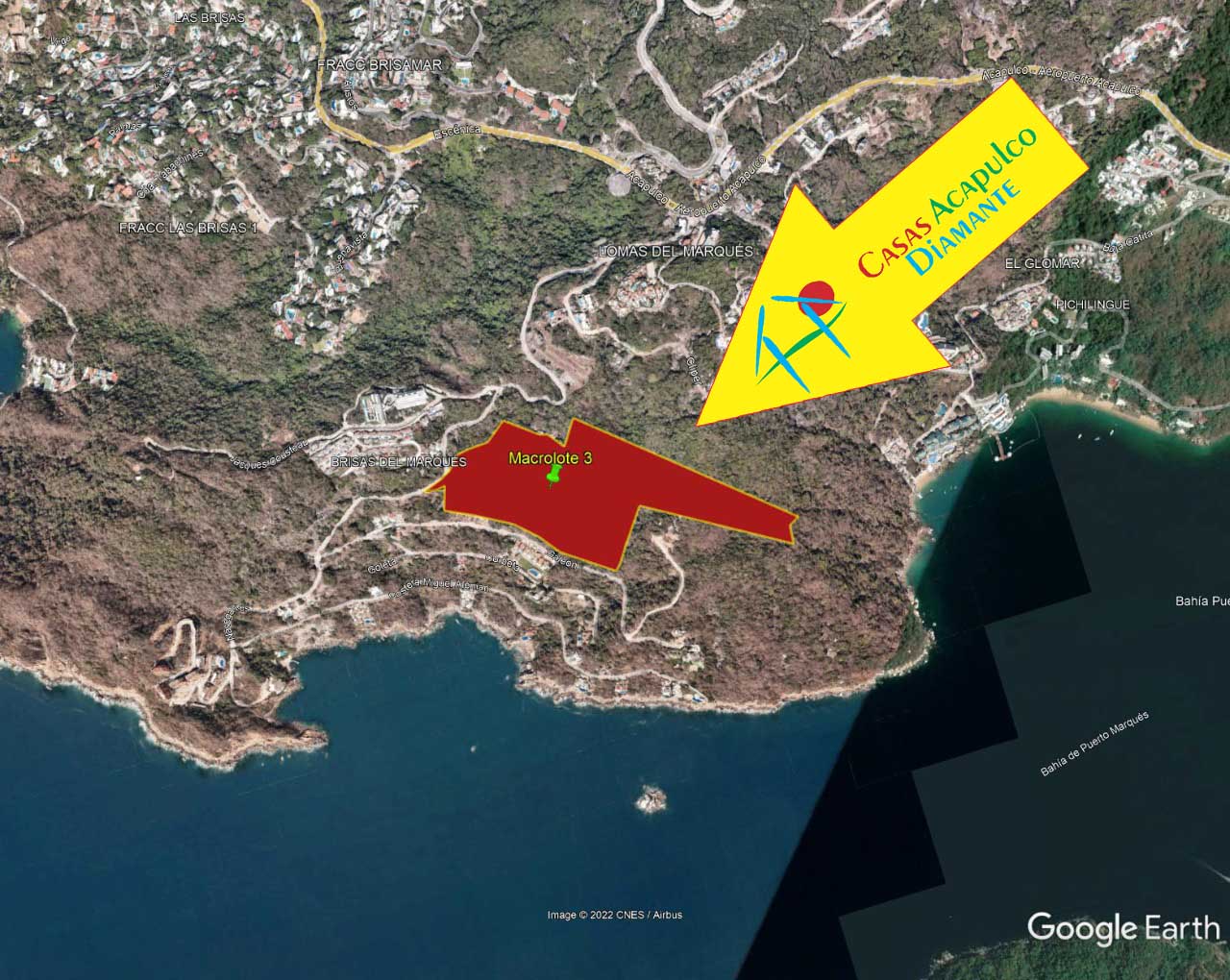 Terreno Brisas del Marqués Macrolote 3 - Ubicación satelital y entorno 14